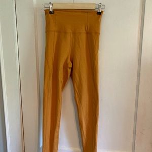 Girlfriend Collective High-Rise Compression Legging, Small Honey